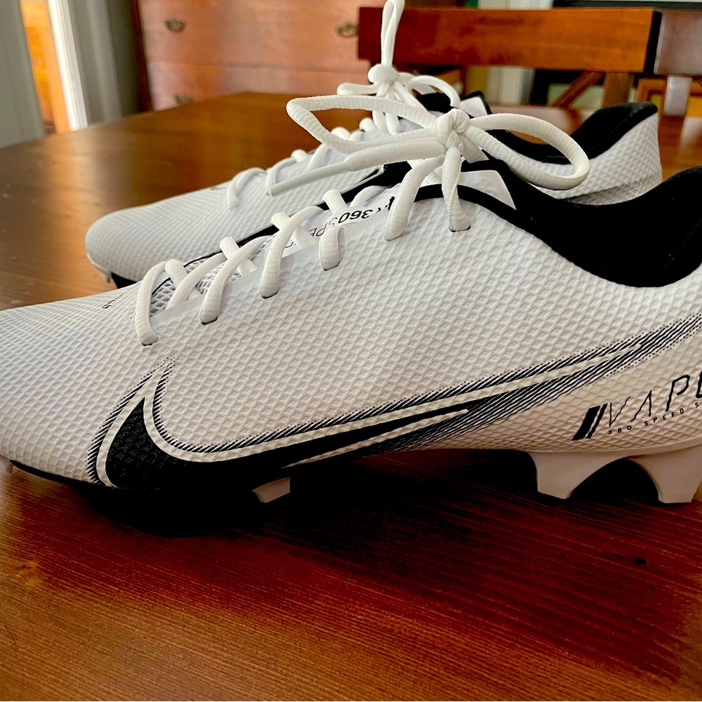 Nike Vapor 360 Speed System in white with black accent.  US Size 11.5